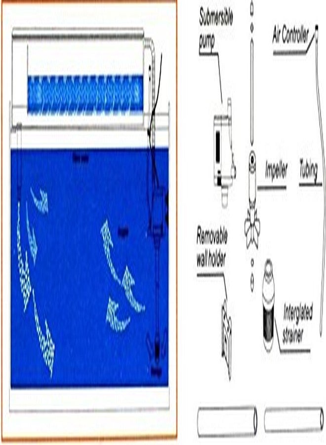سوبو SOBO Internal WP-1990-15W - F.Max 1000L/H - Sobo Submersible Pump Power Head for Top Filteration Spare Part. - Image 4